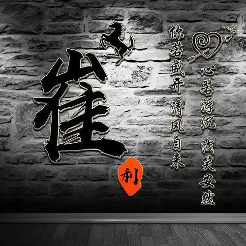 35个微信头像姓名头像,给你换个3d立体签名头像,个性上档次