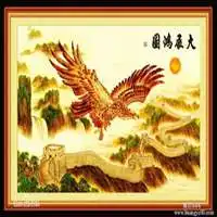 十字绣图片头像民间十字绣图案头像大图