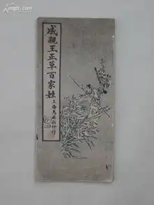 民国印本成亲王正草百家姓一册品如图