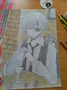 我画动漫人物很厉害,可画真人就怎么也不像,求素描大神教我画