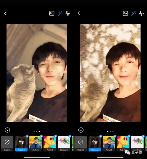ps官方做了ps相机app,这是我见过特效最多的手机修图软件