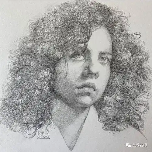 人物肖像,松动才是素描的精髓
