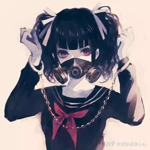 有没有戴口罩的女生头像
