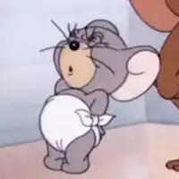 穿纸尿裤杰瑞鼠头像微信头像图片大全