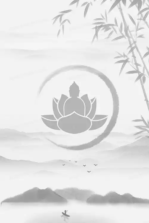 佛教中国风佛祖山水古风背景背景图片素材免费下载熊猫办公