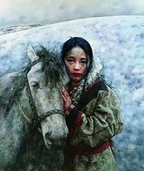 看一眼就让人难忘艾轩的油画