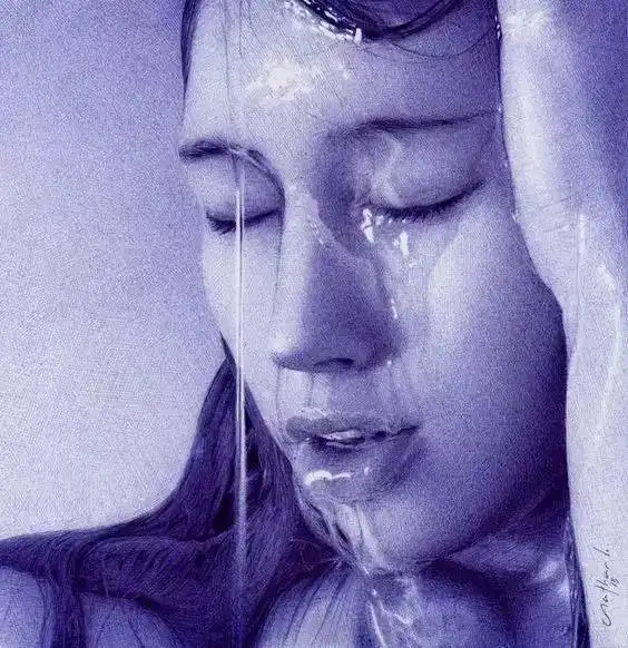 天哪用圆珠笔画素描也可以那么逼真而且还省钱