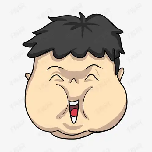卡通胖嘟嘟男孩插画素材图片免费下载千库网