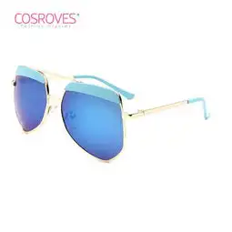 cosroves时尚灰蚂蚁个性儿童款超彩膜墨镜大框蛤蟆镜太阳镜etsg75图片大全邮乐官方网站