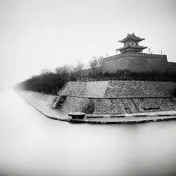 镜头下老外2000年用黑白胶片记录的水墨中国