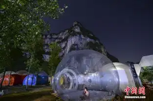 湖南湄江推室外星空房房客夜宿观群星