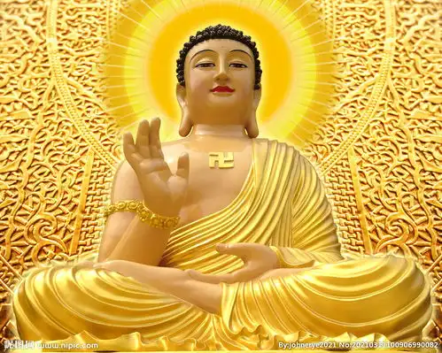 佛祖玄关图片