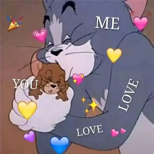 猫和老鼠情侣头像