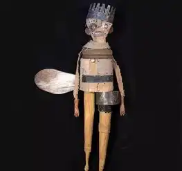 他的木雕作品是你不能想象到的小精灵