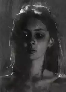 只用素描手法,就把女人画得这么传情