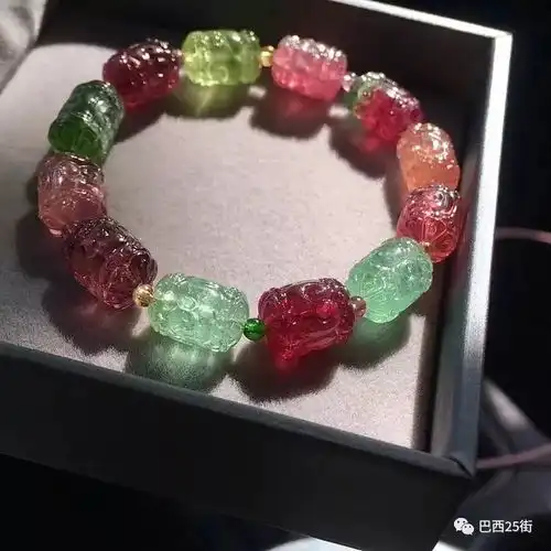 巴西天然原色发晶串幽灵连连发手镯招财聚财能量强遇见且珍惜