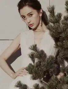 angelababy短发造型,复古时髦变身假小子