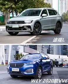 史上最强对比wey2020款vv6与途观l正式较量