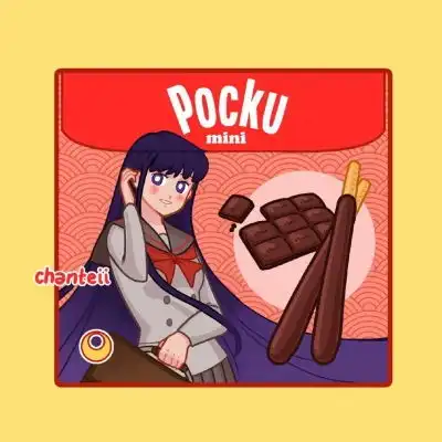 美少女战士零食头像可爱女生插画头像