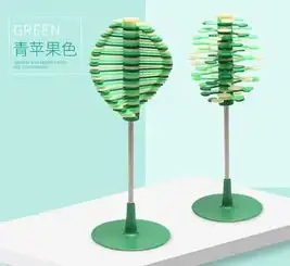 抖音同款旋转棒棒糖费氏数列创意减压摆件解压玩具强迫症减压神器