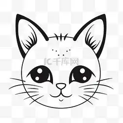 卡通猫的眼睛图片卡通猫的眼睛图片素材免费下载千库网