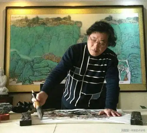 当代书画家李甘霖老师艺术