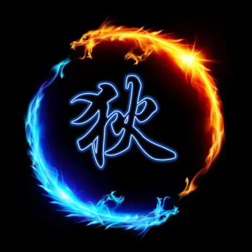 霸气狼头,古韵水墨中国风,姓氏头像,锁屏壁纸,有你的吗