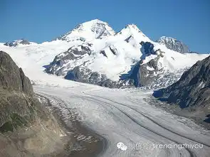 瑞士因特拉肯大雪山下两湖之间的人间仙境