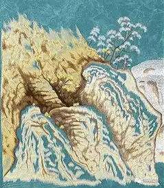 御秀刺绣墙布观陌上风景,看中国山河壮阔