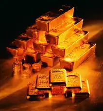 金条金块黄金图片