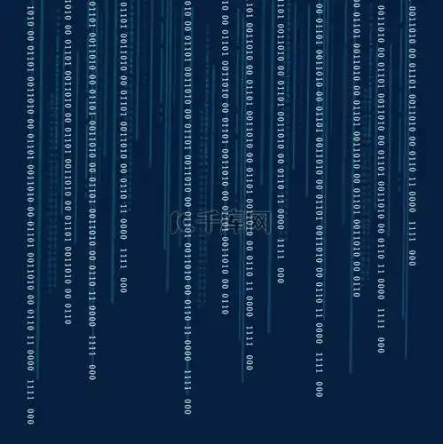 科技数字代码装饰01程序素材图片免费下载千库网