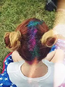 城会玩现在欧美流行彩色发根染发