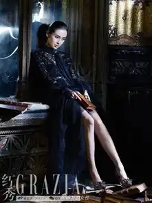 angelababy置身欧式古堡复古元素神秘感十足