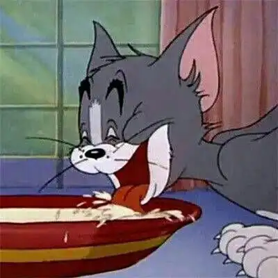 猫和老鼠情侣头像汤姆和杰瑞cp头像高清可爱