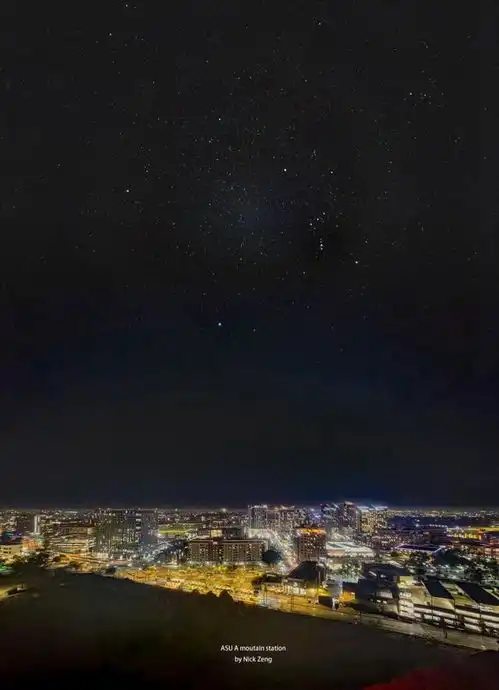 绝美星空学生实拍投稿肉眼难看到的超清晰星座大图实拍太美