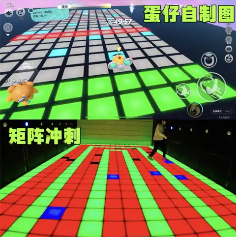 揭开真人版蛋仔派对神秘面纱赛博跳动