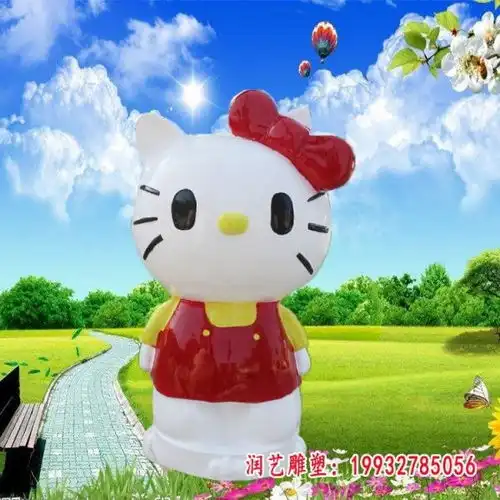 玻璃钢雕塑卡通蘑菇唐山卡通树脂雕塑图片