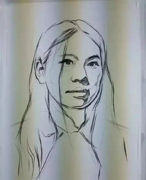 纯干货素描头发详细绘画教程