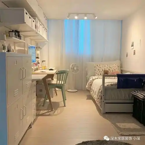 ins风卧室效果图,温馨少女心卧室
