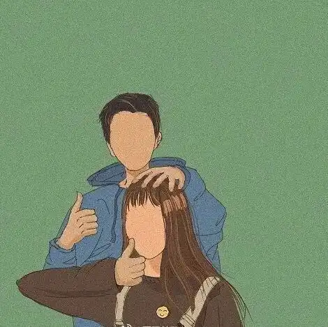 叮适合姐妹兄弟情侣的头像高清无水印请查收