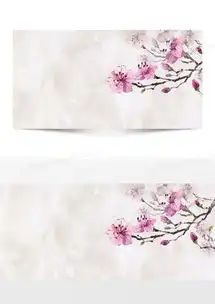 手绘古风桃花背景背景图片素材免费下载jpg格式熊猫办公