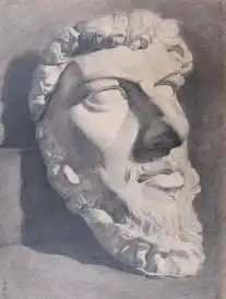 素描西画名人字画