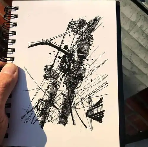 当建筑速写遇上卡通水彩,leslieparsons的手绘技巧