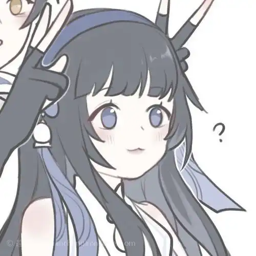 西施曜仔情侣头像