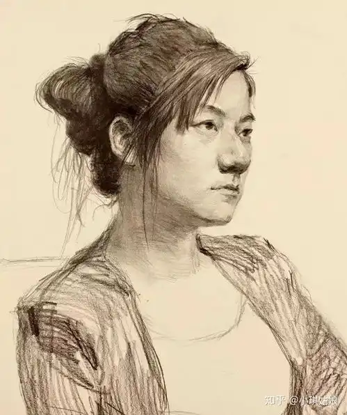 素描人物怎么画素描头像的画法和步骤