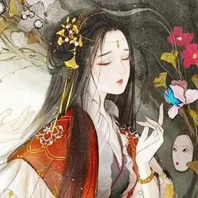 古风女生头像今天有着迟暮的霞光,正如晚来的你皆是笑意