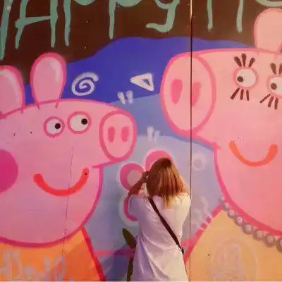 单人个性情侣头像潮流韩版霸气一对两张分开的