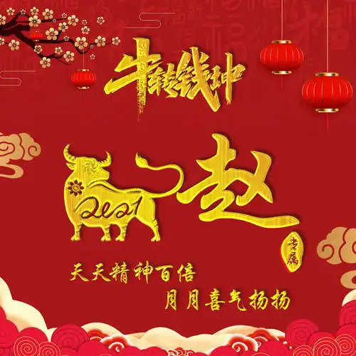 你的微信头像该换新了,2021新款特效姓氏头像送你,拿走不客气