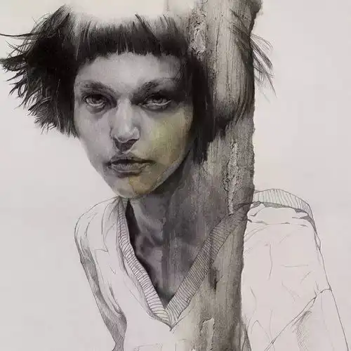 3位00后截然不同的画画风格,作品却美的一致
