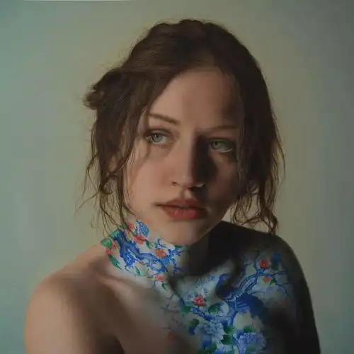绝美之作超写实人体油画,捕捉生命瞬间的倾世之美